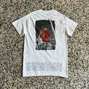 Heron Preston x Justin Timberlake Tee Shirt White Into The Woods Graphic Small